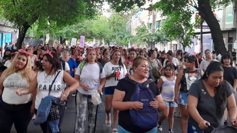 “La criminalización de la protesta social y la persecución política a las mujeres luchadoras”