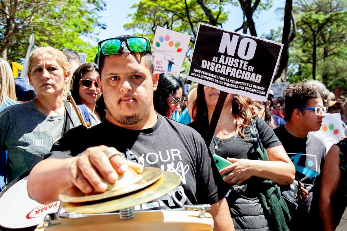 Grito nacional: “!Basta de quitas!” a personas con discapacidad